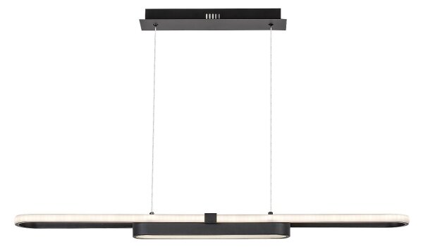 Rabalux 72030 - Lampadario LED a sospensione con filo CONTESSA LED/48W/230V 4000K nero