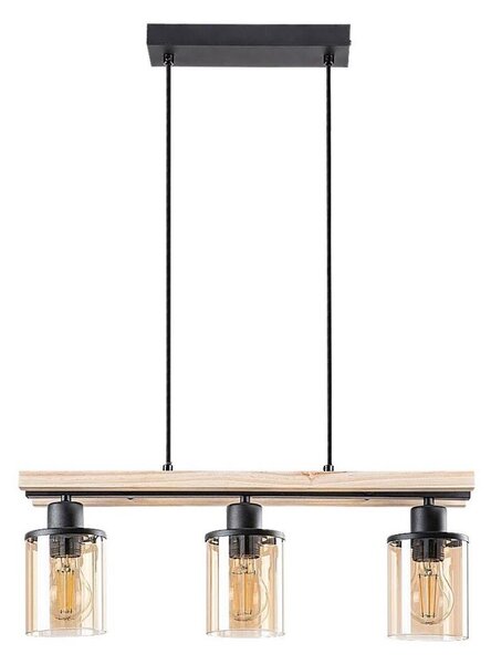 Rabalux 72083 - Lampadario a cavo NIYLAH 3xE27/25W/230V