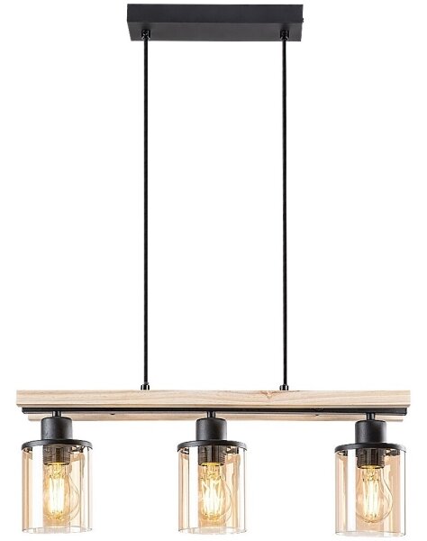 Rabalux 72083 - Lampadario a cavo NIYLAH 3xE27/25W/230V
