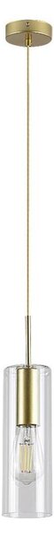 Rabalux 72050 - Lampadario a sospensione con filo ESTA 1xE27/40W/230V limpido/oro