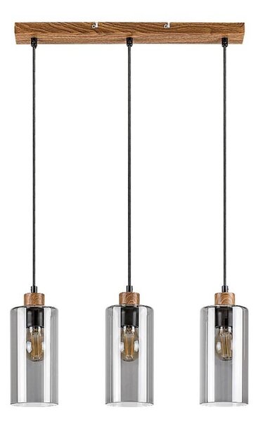 Rabalux 72123 - Lampadario a cavo TANNO 3xE27/25W/230V