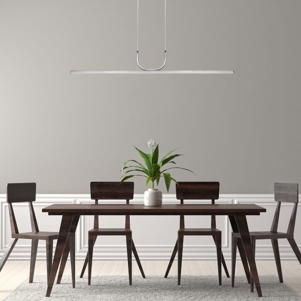 Rabalux 72129 - Lampadario LED a sospensione con filo ELIA LED/25W/230V 3000K cromo