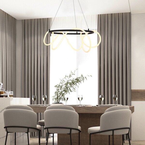Rabalux 72191 - Lampadario LED a sospensione con filo RAVEN LED/54W/230V
