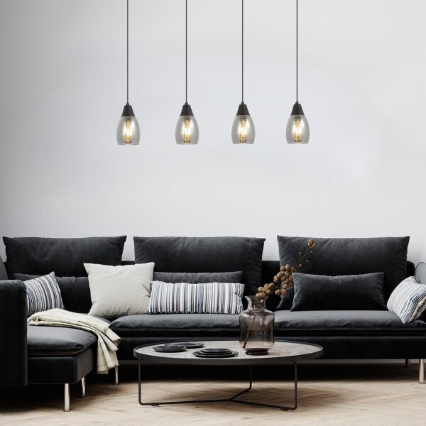 Rabalux 72184 - Lampadario a sospensione con filo ILMARI 4xE27/15W/230V