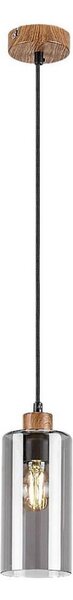 Rabalux 72141 - Lampadario a cavo TANNO 1xE27/25W/230V rovere