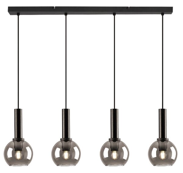 Rabalux 72174 - Lampadario a sospensione con filo CENTIO 4xE27/40W/230V