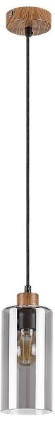 Rabalux 72141 - Lampadario a cavo TANNO 1xE27/25W/230V rovere