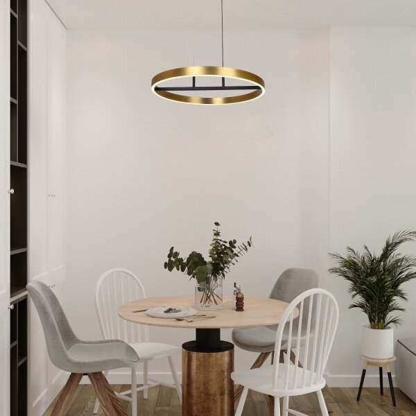 Rabalux 72221 - Lampadario LED a sospensione con filo THRIC LED/42W/230V oro