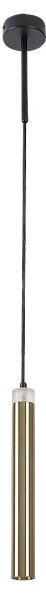 Rabalux 72238 - Lampadario LED a sospensione con filo THELMA LED/10W/230V 4000K nero/oro