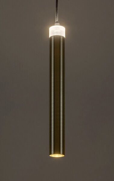 Rabalux 72238 - Lampadario LED a sospensione con filo THELMA LED/10W/230V 4000K nero/oro