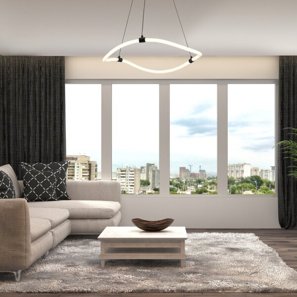 Rabalux 72253 - Lampadario LED a sospensione con filo SERENA LED/34W/230V 4000K