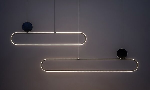 Rabalux 72268 - Lampadario LED a sospensione con filo CIRCADO 2xLED/24W/230V 3000K