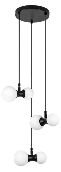 Rabalux 72300 - Lampadario a sospensione con filo LITION 6xG9/28W/230V