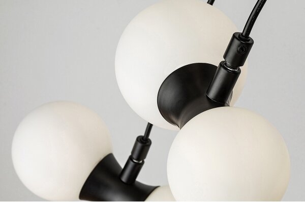 Rabalux 72300 - Lampadario a sospensione con filo LITION 6xG9/28W/230V