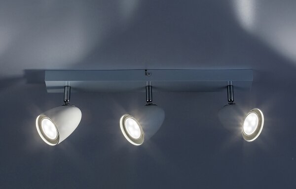 Rabalux 73020 - Faretto PERICO 3xGU10/5W/230V bianco