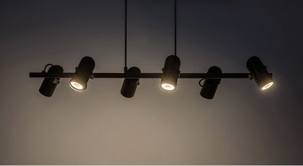 Rabalux 73045 - Lampadario a sospensione con filo MAXIMILIAN 6xGU10/25W/230V