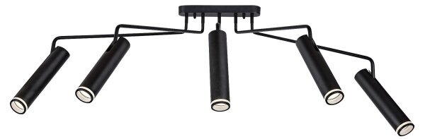 Rabalux 73040 - Lampadario a plafone SENOBIA 5xGU10/35W/230V