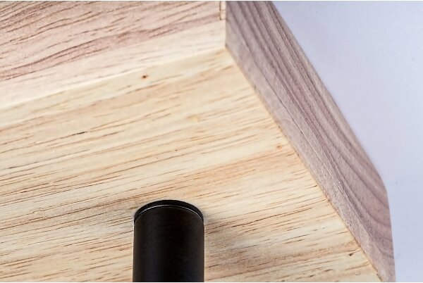 Rabalux 73122 - Plafoniera TORAS 2xGU10/5W/230V rovere