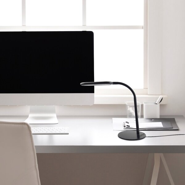 Rabalux 74007 - Lampada da tavolo LED dimmerabile con funzione Touch ADELMO LED/10W/230V nero