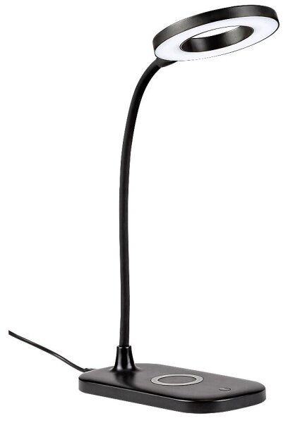Rabalux 74013 - Lampada da tavolo LED dimmerabile con funzione Touch HARDIN LED/5W/5V nero