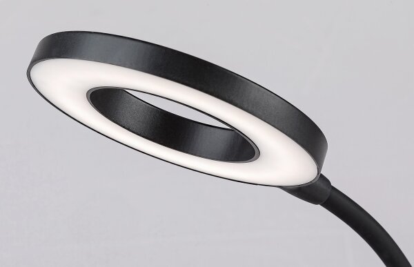 Rabalux 74013 - Lampada da tavolo LED dimmerabile con funzione Touch HARDIN LED/5W/5V nero