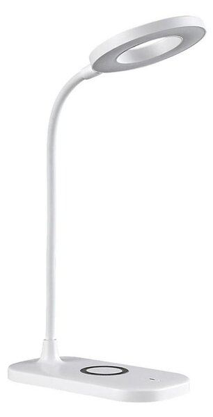 Rabalux 74014 - Lampada da tavolo LED dimmerabile con funzione Touch HARDIN LED/5W/5V bianco