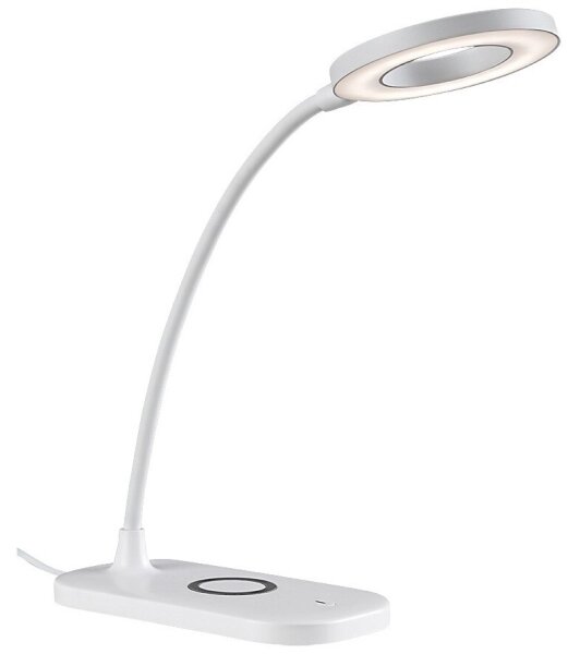 Rabalux 74014 - Lampada da tavolo LED dimmerabile con funzione Touch HARDIN LED/5W/5V bianco