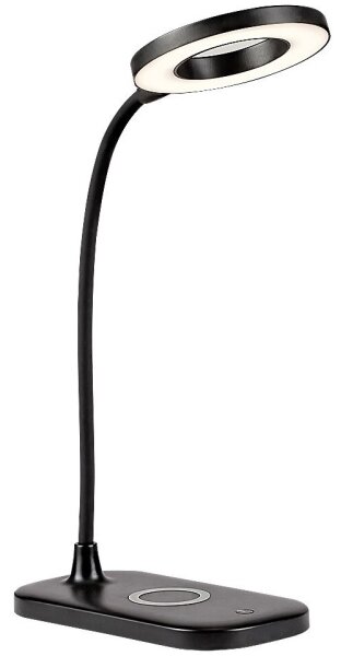 Rabalux 74013 - Lampada da tavolo LED dimmerabile con funzione Touch HARDIN LED/5W/5V nero