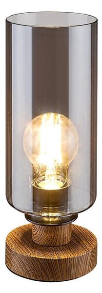 Rabalux 74120 - Lampada da tavolo TANNO 1xE27/25W/230V rovere