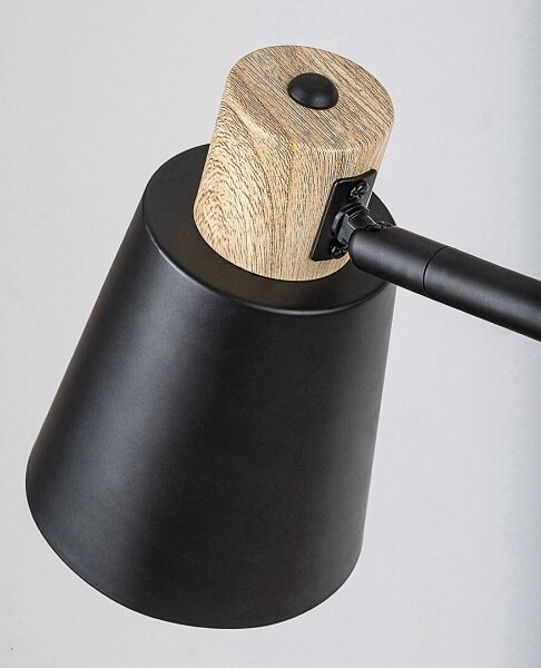 Rabalux 74229 - Lampada con piedistallo AZIM 1xE27/40W/230V nero