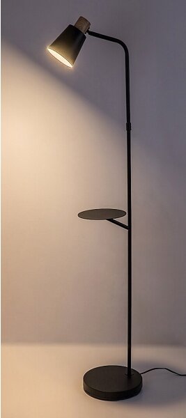 Rabalux 74229 - Lampada con piedistallo AZIM 1xE27/40W/230V nero