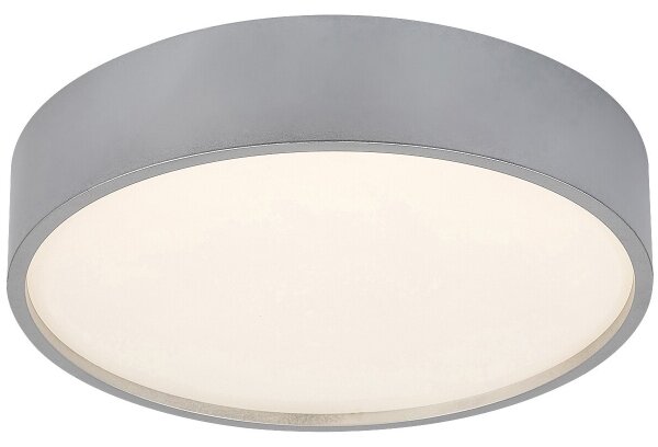 Rabalux 75010 - Plafoniera LED LARCIA LED/18W/230V IP44 4000K argento