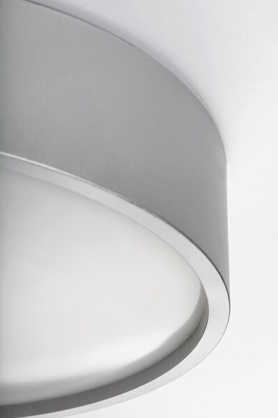 Rabalux 75010 - Plafoniera LED LARCIA LED/18W/230V IP44 4000K argento