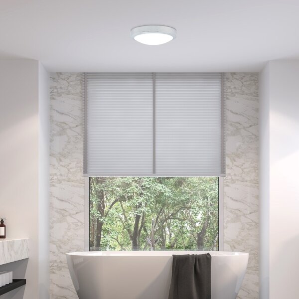Rabalux 75008 - Plafoniera da bagno KLEMENTINE 2xE27/40W/230V IP44