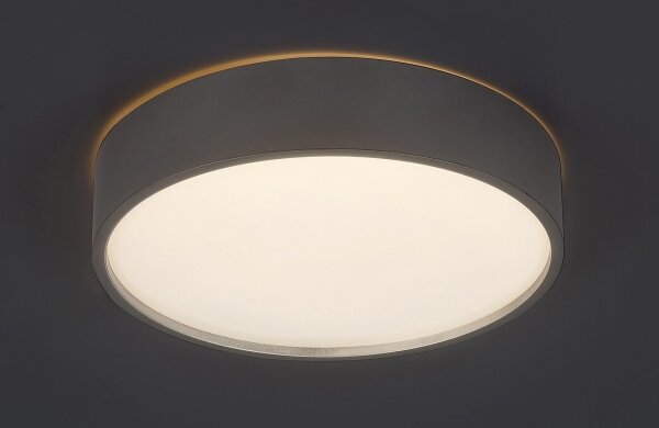 Rabalux 75010 - Plafoniera LED LARCIA LED/18W/230V IP44 4000K argento