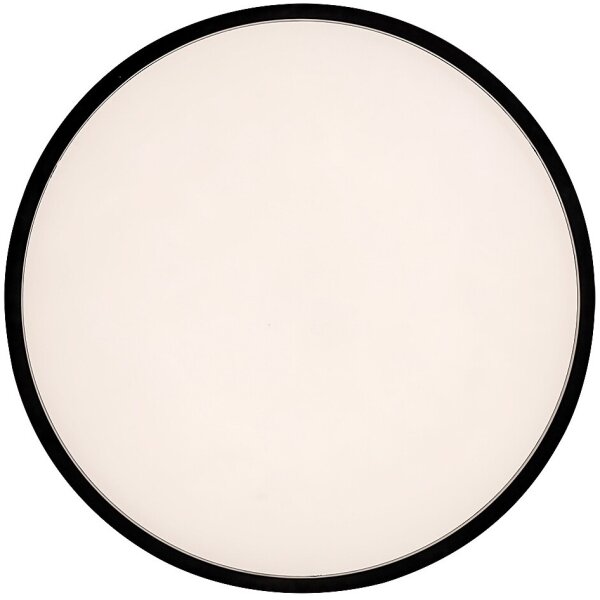 Rabalux 75009 - Plafoniera LED LARCIA LED/18W/230V IP44 4000K nero