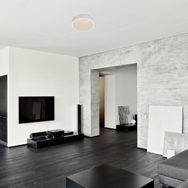 Rabalux 75012 - Plafoniera LED con sensore LARCIA LED/19W/230V IP44 bianco