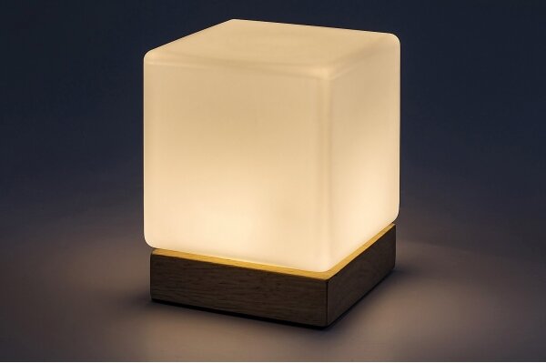 Rabalux 76003 - Lampada da tavolo LED dimmerabile PIRIT LED/1,2W/5V 3000K faggio