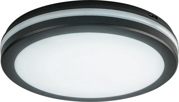 Rabalux 77035 - Plafoniera da bagno a LED INDRE LED/28W/230V IP54 nera
