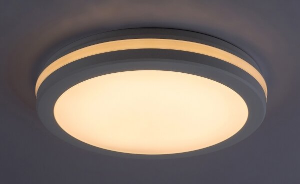 Rabalux 77036 - Plafoniera LED da bagno INDRE LED/28W/230V IP54 bianco
