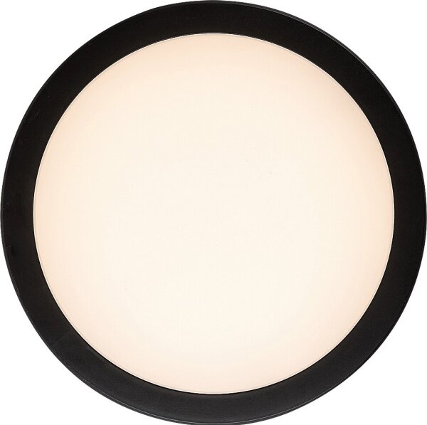 Rabalux 77035 - Plafoniera da bagno a LED INDRE LED/28W/230V IP54 nera