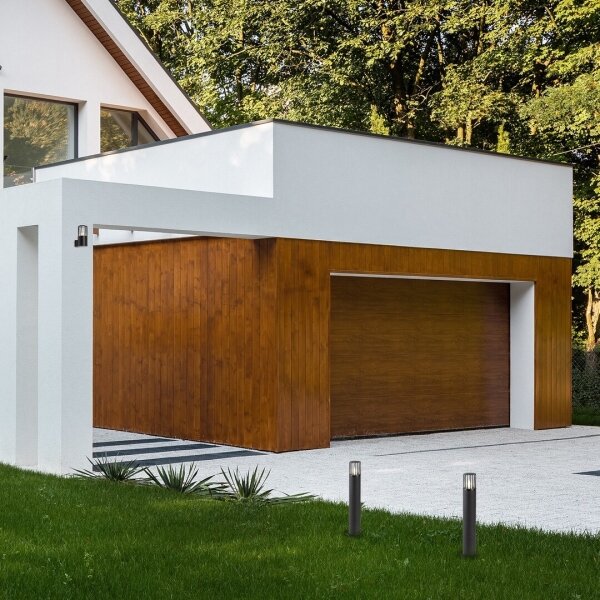 Rabalux 77083 - Applique da esterno HAREN 1xE27/60W/230V IP54 nero