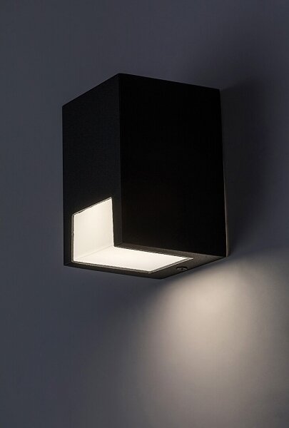 Rabalux 77054 - Applique da esterno CERNON 1xGU10/7W/230V IP44 nero