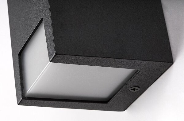 Rabalux 77055 - Applique da esterno CERNON 2xGU10/7W/230V IP44 nero