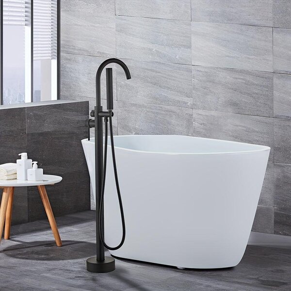 Rubinetto da bagno a colonna – Miscelatore per vasca da bagno a colonna – Miscelatore per vasca da bagno con doccetta – Rubinetto a pavimento