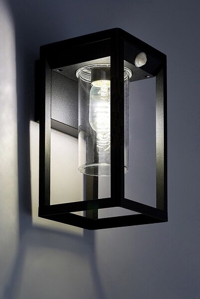 Rabalux 77086 - Applique da esterno ZERNEST 1xE27/15W/230V IP54 nero