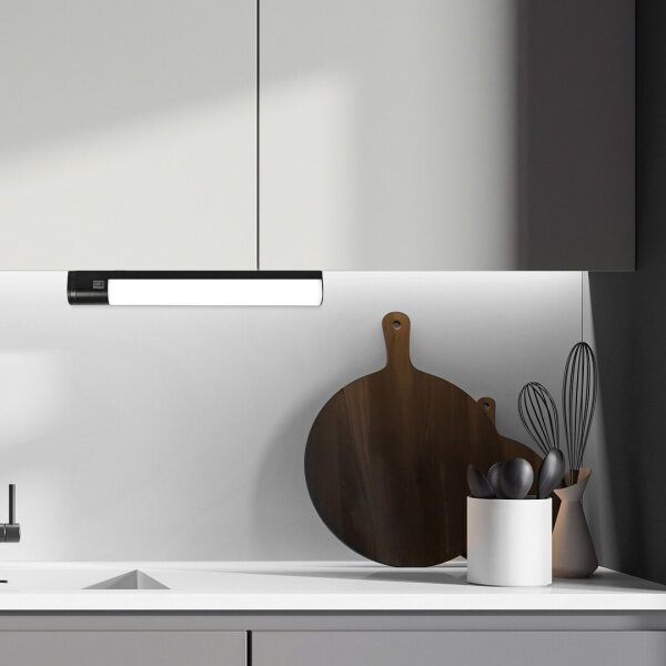 Rabalux 78029 - Illuminazione LED sottopensile con presa DUDDU LED/17W/230V nero