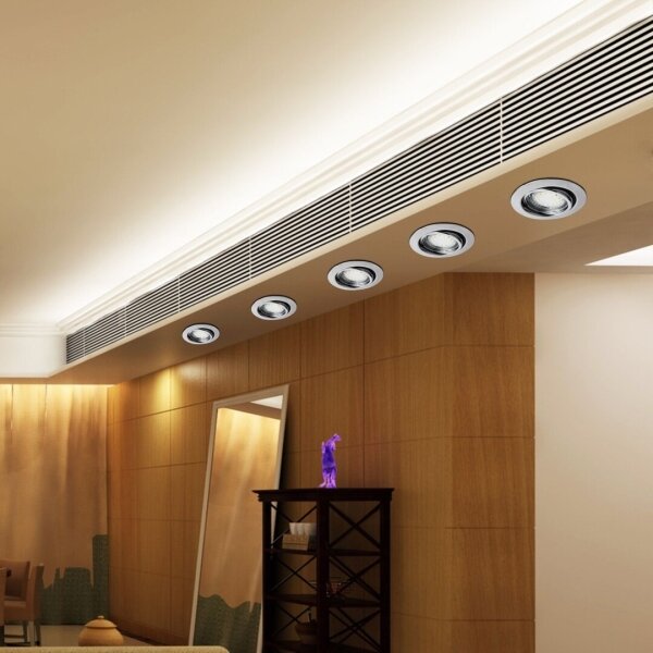 Rabalux 1050 - SET 3xLED Lampada da incasso LITE 3xGU10-LED/3W/230V