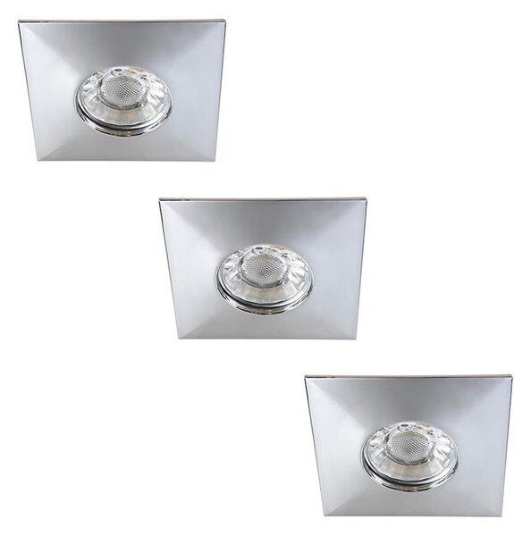 Rabalux 1079 - Set da 3 faretti da incasso per bagno RANDY 3xLED/4W/230V hr