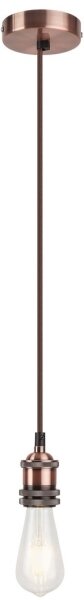 Rabalux 1417 - Lampada a sospensione FIXY E27/40W bronzo